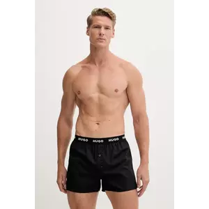 HUGO boxeri de bumbac 3-pack WOVEN BOXER TRIPLET imagine
