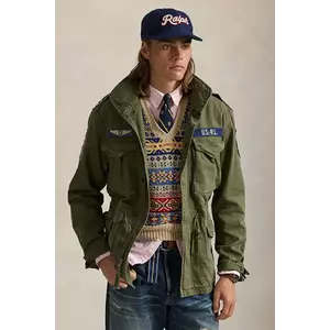 Polo Ralph Lauren jachetă de bumbac Icnc Fld Jkt Lined Field imagine