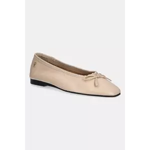 Tommy Hilfiger balerini de piele BALLERINA SOFT LEATHER imagine