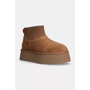 UGG cizme de zapada din piele intoarsa Classic Mini Dipper imagine