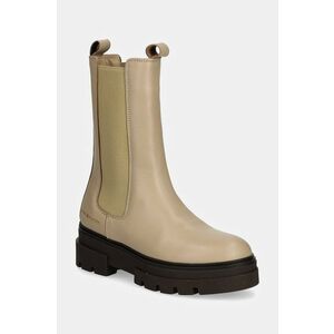 Tommy Hilfiger ghete chelsea de piele MONOCHROMATIC CHELSEA BOOT imagine