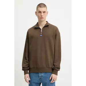 HUGO Blue hanorac de bumbac Neeler imagine