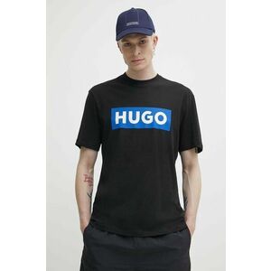 HUGO Blue tricou din bumbac Nico imagine