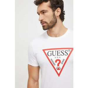 Guess tricou din bumbac imagine