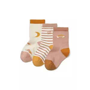 Liewood șosete copii Silas Socks 3-Pack 3-pack imagine