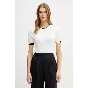 Tommy Hilfiger pulover de bumbac imagine
