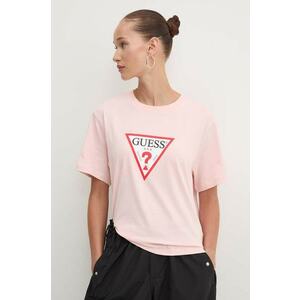 Guess Jeans tricou din bumbac imagine