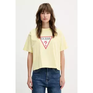 Guess Jeans tricou din bumbac imagine