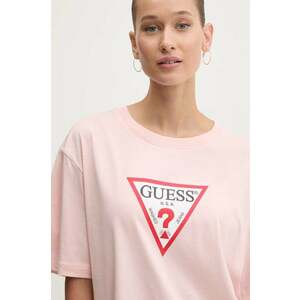Guess Jeans tricou din bumbac imagine