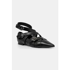 Pinko balerini de piele Giani imagine