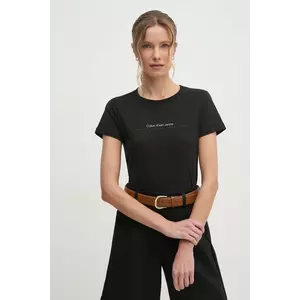 Calvin Klein Jeans tricou din bumbac imagine