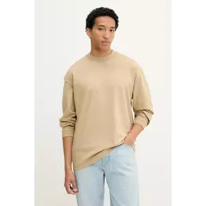 HUGO longsleeve din bumbac Daposo imagine