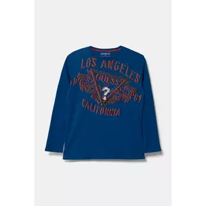 Guess longsleeve din bumbac pentru copii imagine
