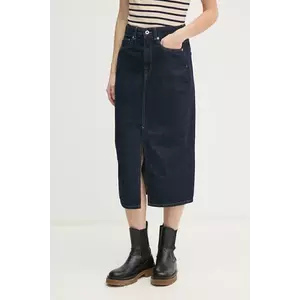 Pepe Jeans fusta jeans MIDI SKIRT HW imagine