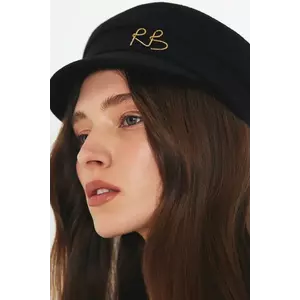 Ruslan Baginskiy beretă de lână Baker Boy Cap imagine