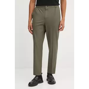 HUGO pantaloni de lână Gos233F1X imagine