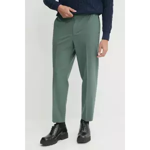 HUGO pantaloni de lână Gos233F1X imagine