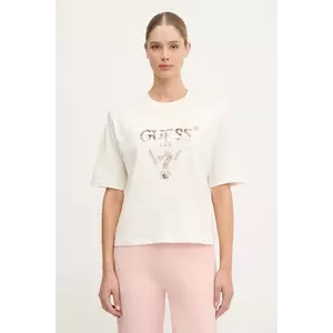 Guess tricou din bumbac AURLIE imagine