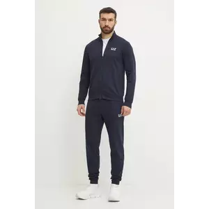 EA7 Emporio Armani trening din bumbac imagine