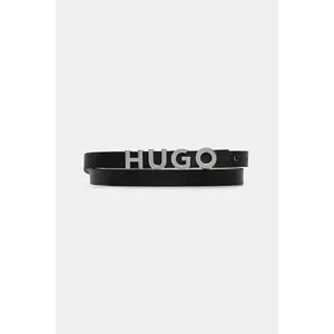 HUGO curea de piele Zula Belt 1, 5cm imagine