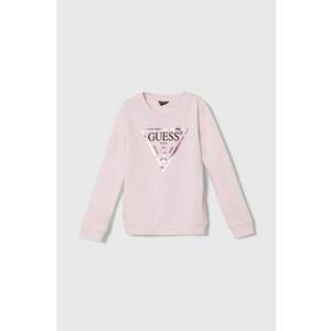 Guess hanorac de bumbac pentru copii imagine