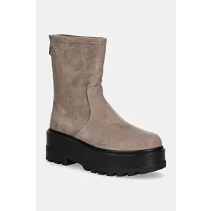 Calvin Klein Jeans botine FLATFORM ZIP MG SS imagine