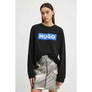 HUGO Blue bluză Classic Crew_B imagine