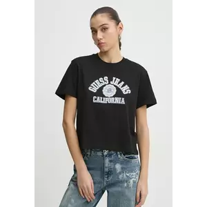 Guess Jeans tricou din bumbac imagine