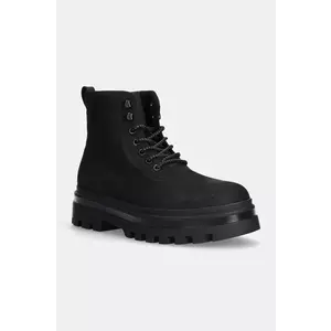 Calvin Klein Jeans pantofi din nubuc LUGGED LACEUP BOOT OXF HIKING NB imagine