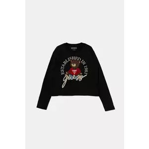 Guess longsleeve din bumbac pentru copii imagine