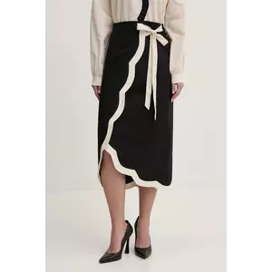 Never Fully Dressed fustă din amestec de in imagine