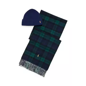 Polo Ralph Lauren caciula si fular din lana imagine