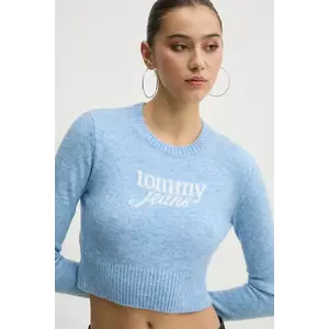 Tommy Jeans pulover din amestec de lână imagine