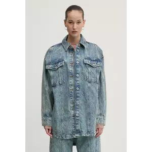 Hugo Blue camasa jeans imagine