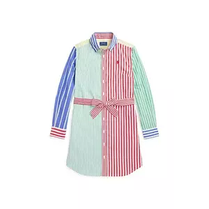 Polo Ralph Lauren rochie din bumbac pentru copii imagine