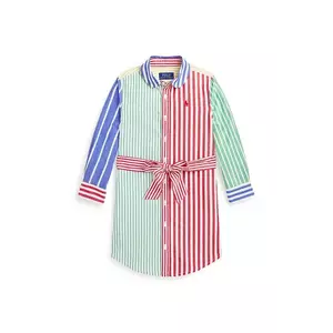 Polo Ralph Lauren rochie din bumbac pentru copii imagine
