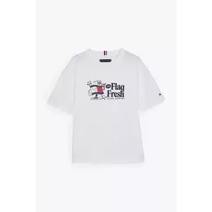 Tommy Hilfiger tricou de bumbac pentru copii imagine