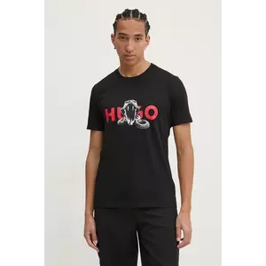 HUGO tricou din bumbac Deyladec imagine