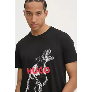 HUGO tricou din bumbac Deyladec imagine
