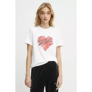 Karl Lagerfeld tricou din bumbac imagine