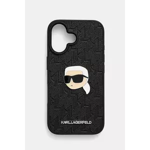 Karl Lagerfeld etui pentru telefon iPhone 16 6.1 imagine