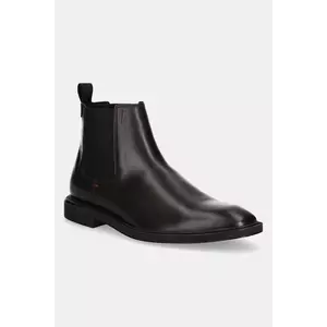 HUGO ghete chelsea de piele Gryff imagine