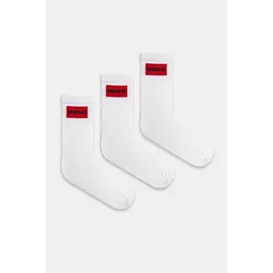 HUGO șosete 3-pack 3P QS RIB LABEL CC imagine