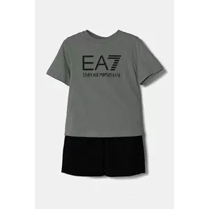EA7 Emporio Armani set de bumbac pentru copii imagine