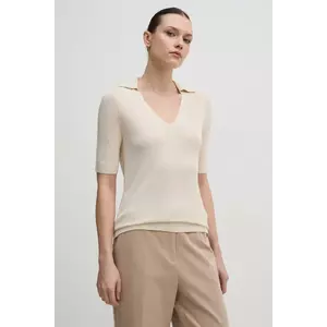 Calvin Klein pulover din amestec de mătase imagine