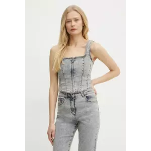 Patrizia Pepe bluza subtire de blugi imagine