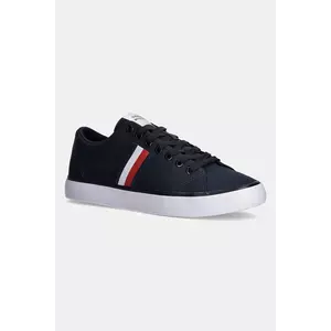 Tommy Hilfiger tenisi TH HI VULC LOW CORE STRIPES MESH imagine
