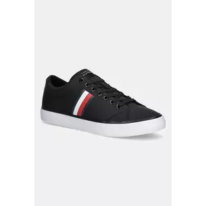 Tommy Hilfiger tenisi TH HI VULC LOW CORE STRIPES MESH imagine