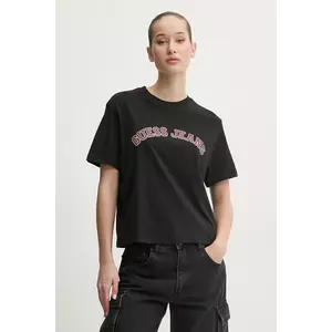 Guess Jeans tricou din bumbac imagine