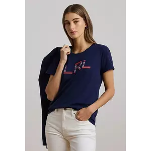 Lauren Ralph Lauren tricou din bumbac imagine